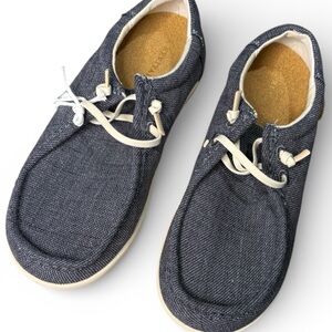 NWT Revitalign Carefree Canvas Comfort Shoes Men’s 7 Gray Orthopedic Casual